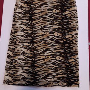 Guess animal print pencil skirt - Small